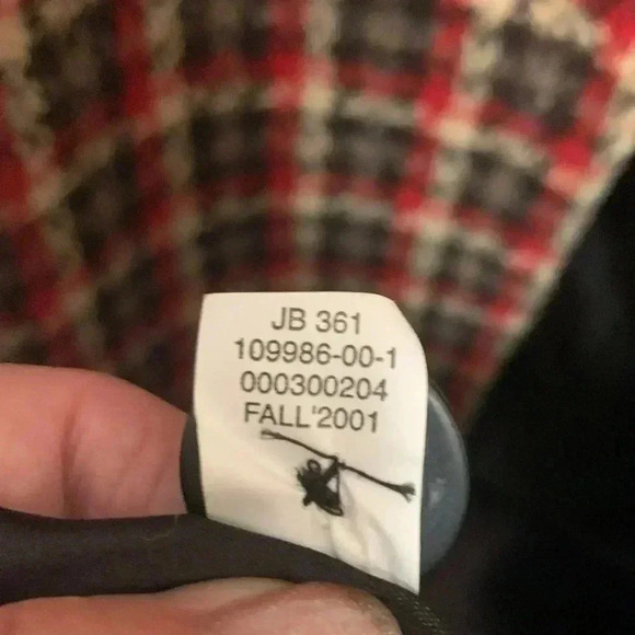 Vintage Old Navy Plaid Fall Long Coat with Belt, Fully Lined, 2 Deep Pockets - Picture 13 of 15